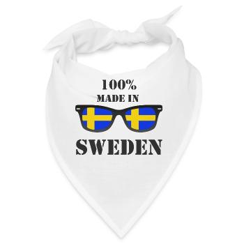 made in sweden - Bandana - Weiß - Vorne