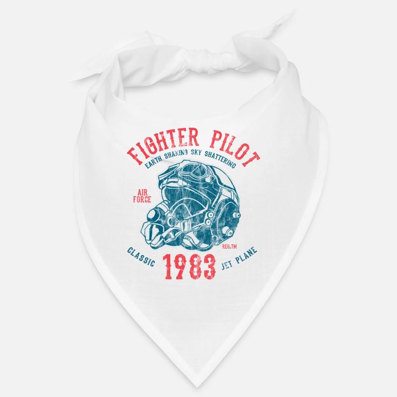 FIGHTER PILOT - fighter jet pilot motif Bandana