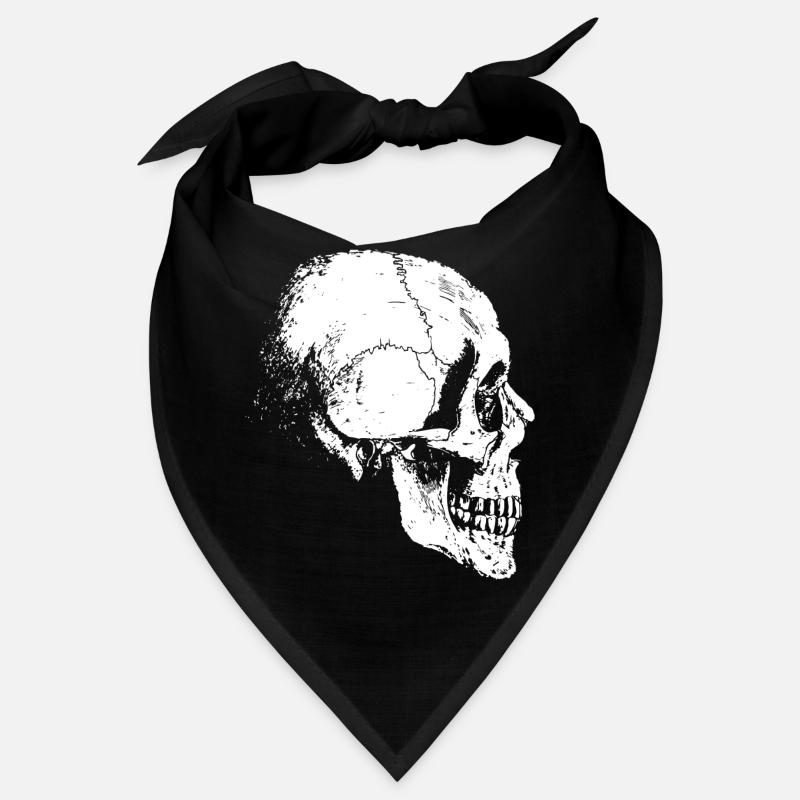 Skelettkopf Bandana