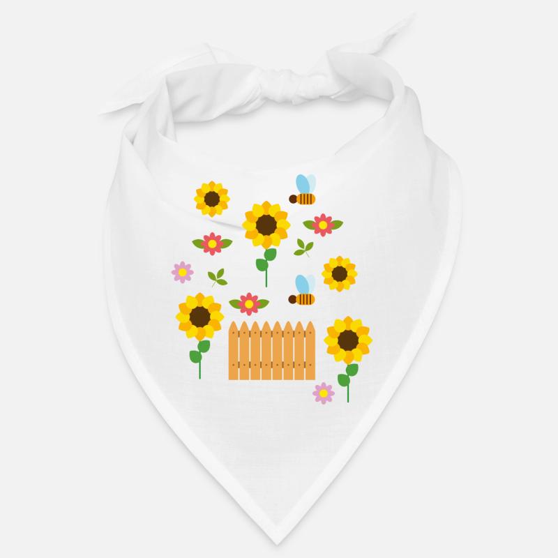 summer - Bandana - white