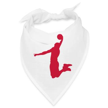 Basketball Dunk player2 - Bandana - Weiß - Vorne