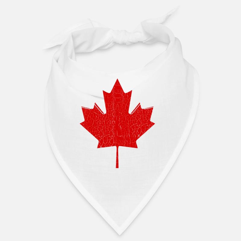 Canada maple leaf vintage logo modern Bandana