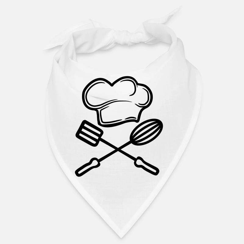 stirrer turner 2 emblem chef hat hat chef ko Bandana
