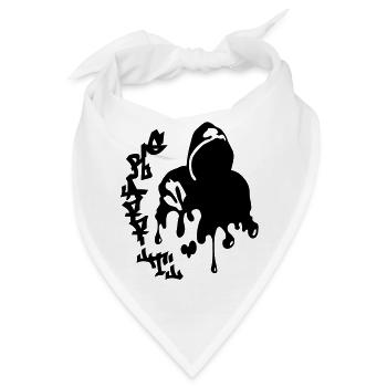 Graffiti - Bandana - Weiß - Vorne