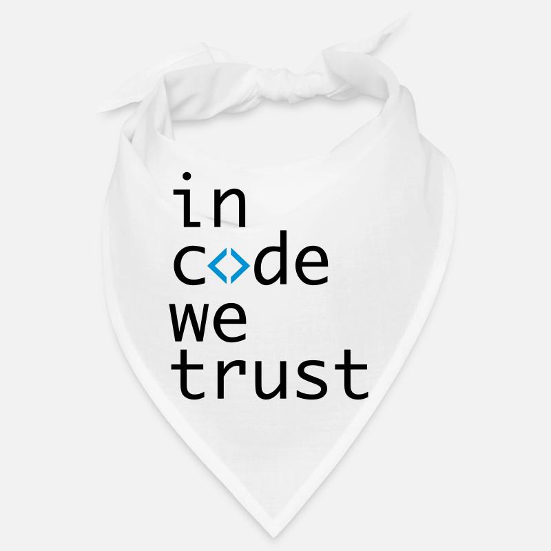dans le code, nous l'espérons, développeur, codeur Bandana