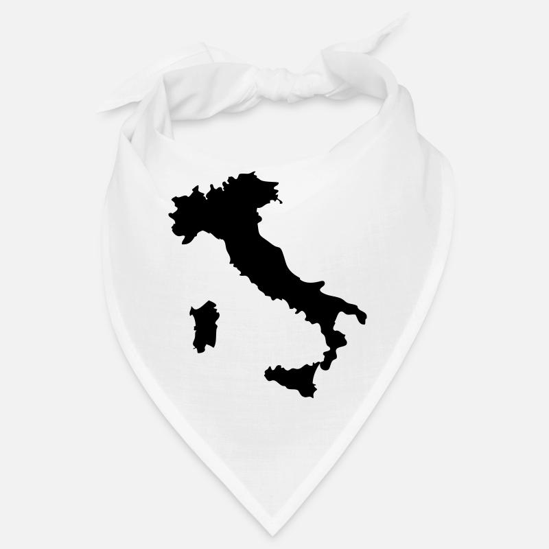 Italy Map Map Bandana
