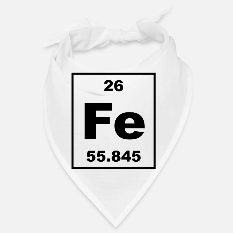 Element 26 - Fe (ferrum) - Small Bandana