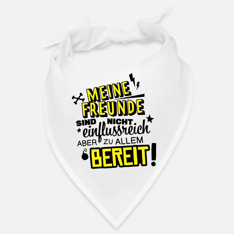 spruch freunde humor Bandana
