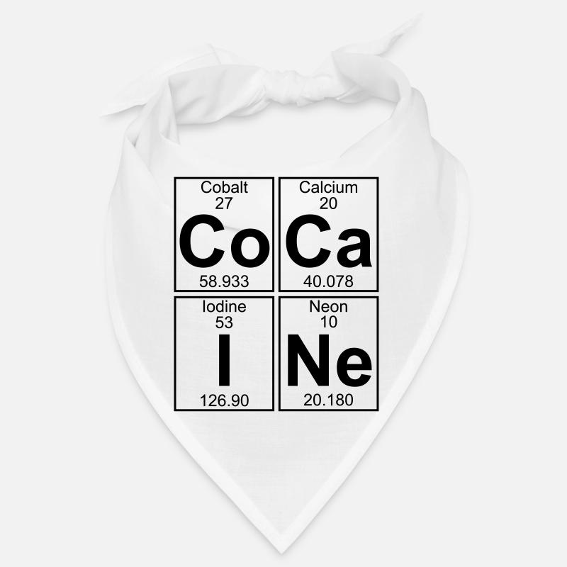 Co-Ca-I-Ne (cocaine) - Full Bandana