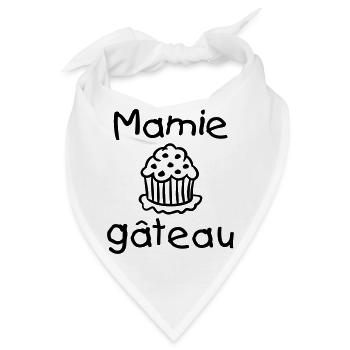 Mamie gateau - Bandana - Weiß - Vorne