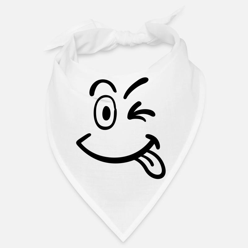 smiley face Bandana