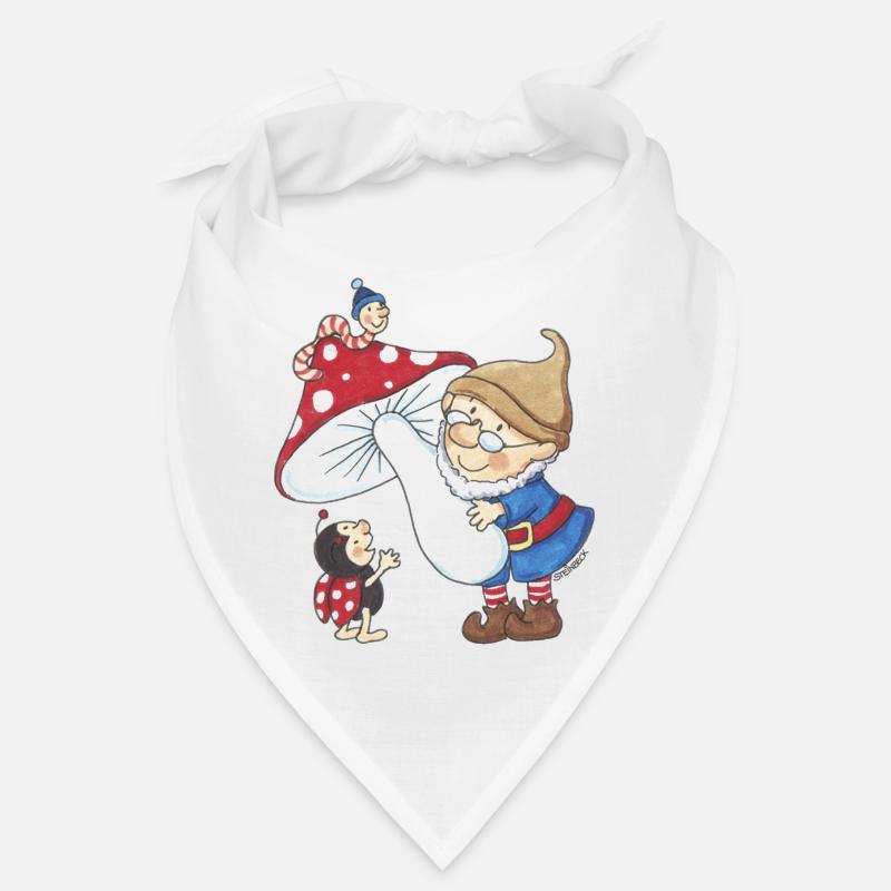 Wichtel_04 - Bandana - blanc