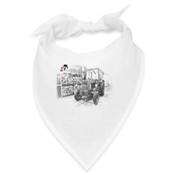 Belarus CM Motors - Bandana - Weiß - Vorne