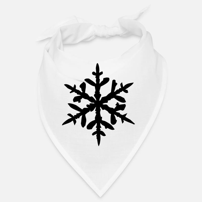 Flocon de neige - Bandana - blanc
