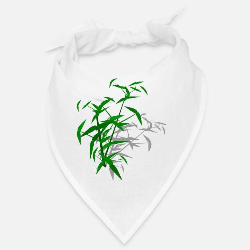 Bambus mit Schatten Bandana