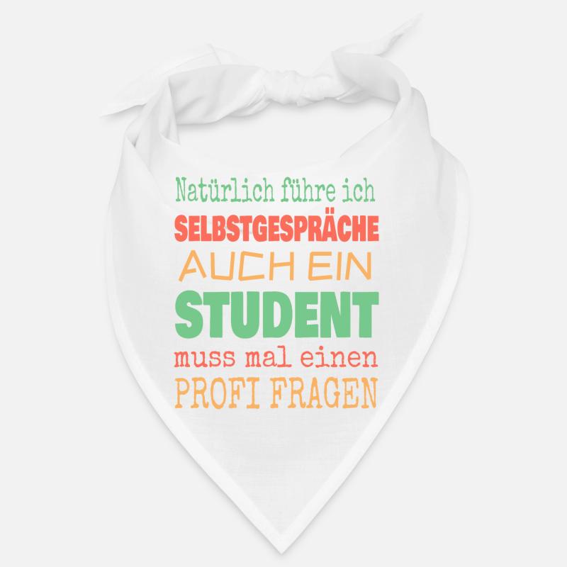 Student - Bandana - Weiß
