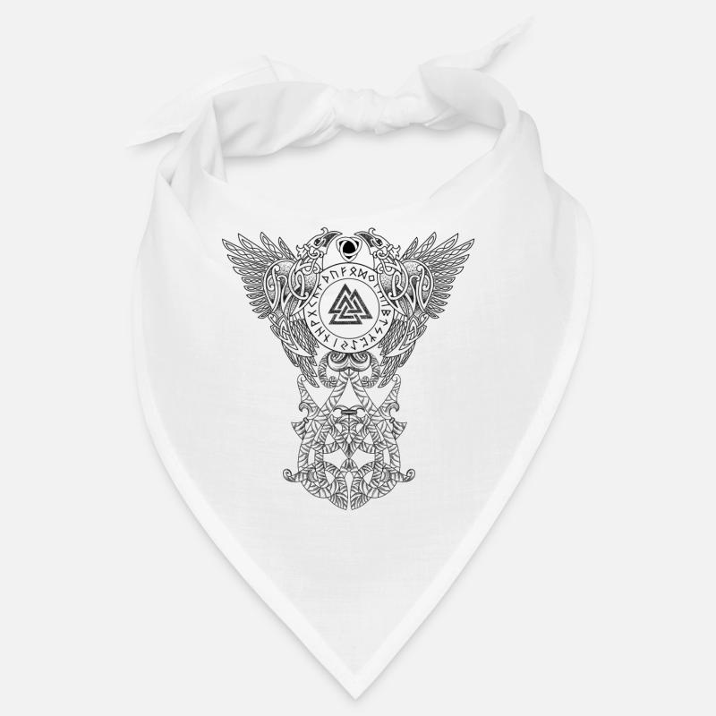 celte arbre corbeaux d’odin Bandana