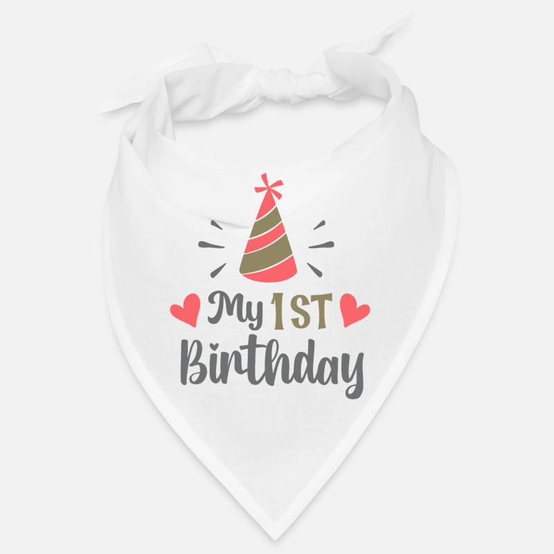 Mein 1. Geburtstag Bandana