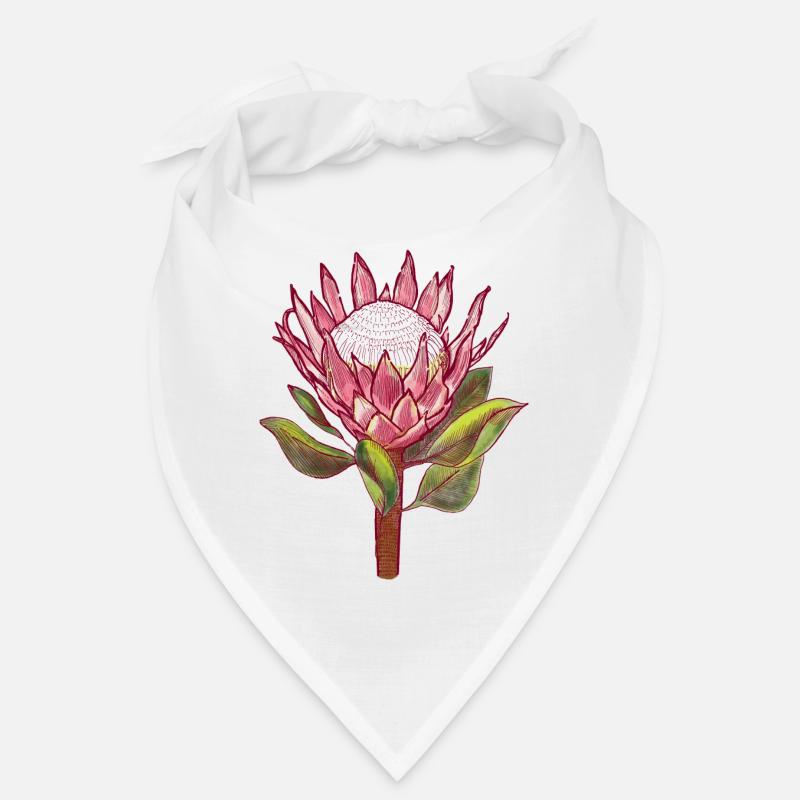 Protea - Bandana - blanc