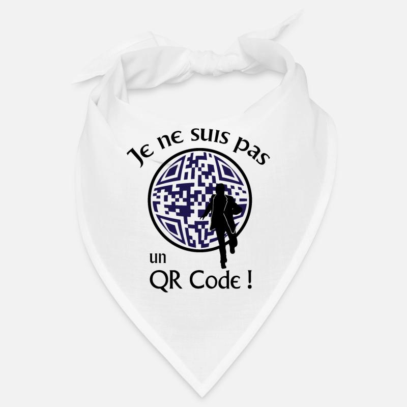 Je ne suis pas un QR-Code ! Message Parodie Série Bandana
