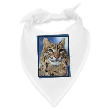 Luchs - Bandana - Weiß - Vorne