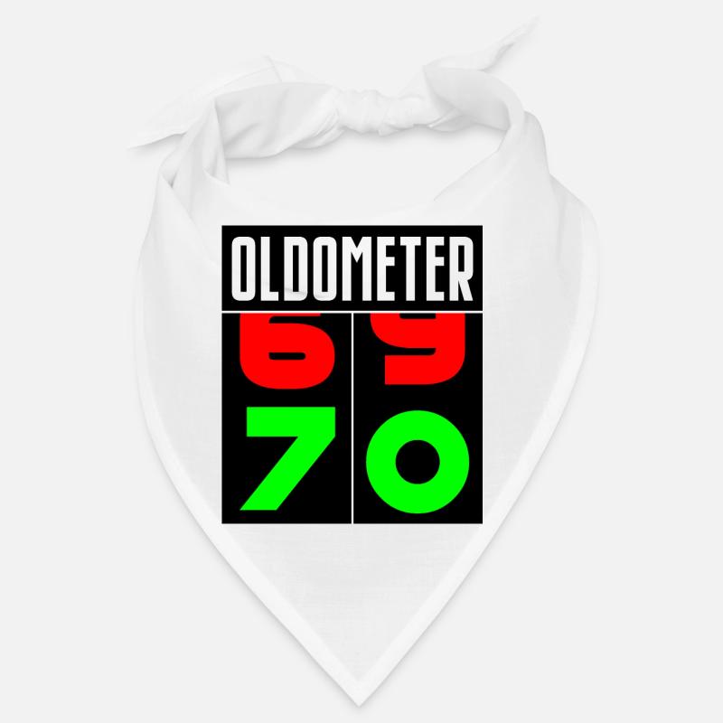 Oldometer 70th Birthday Bandana