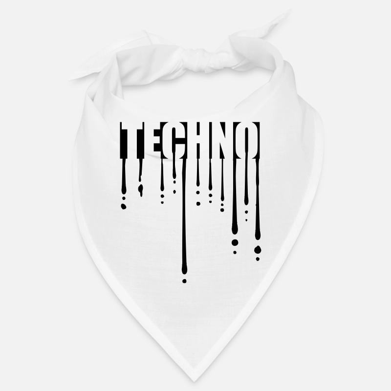 Tropfen Logo Techno Bandana