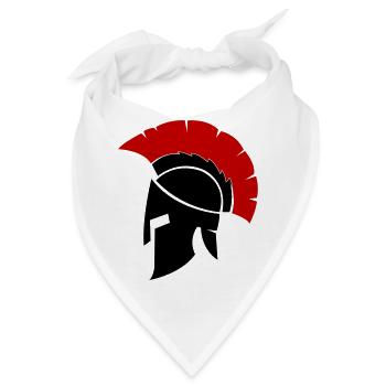 Spartaner - Bandana - Weiß - Vorne