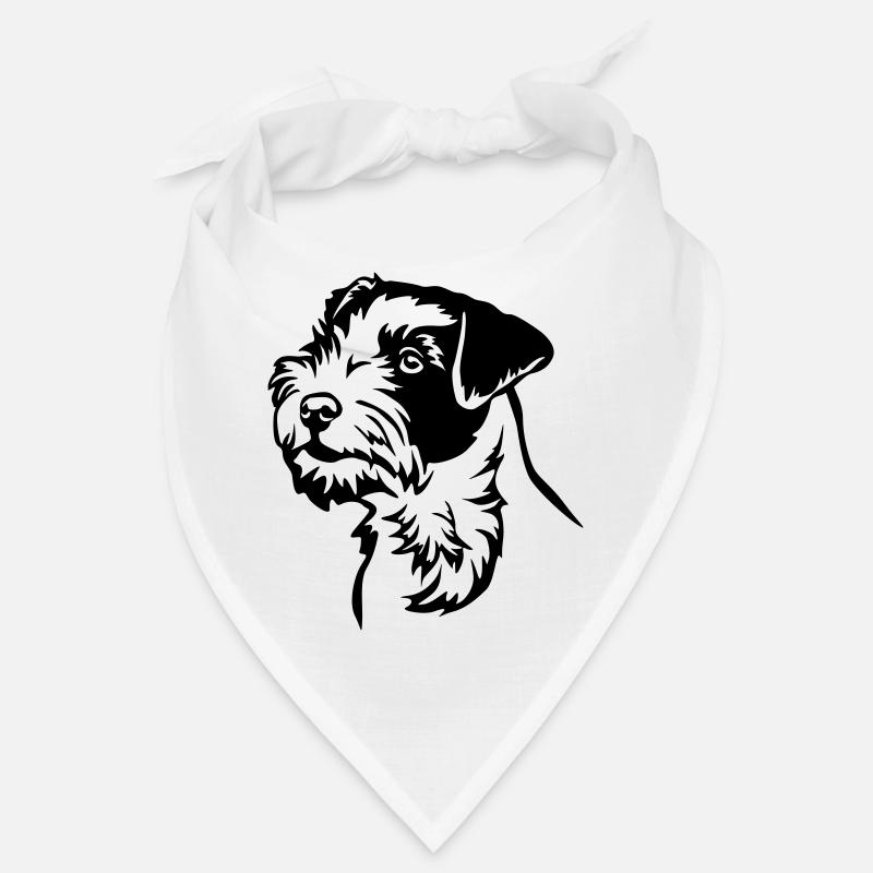 Parson Russell Terrier Kopf Bandana