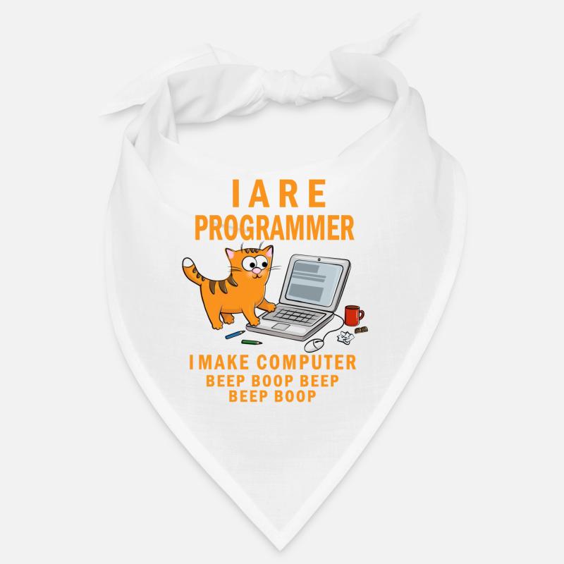 I Are Programmer I make Computer Beep Boop Bandana