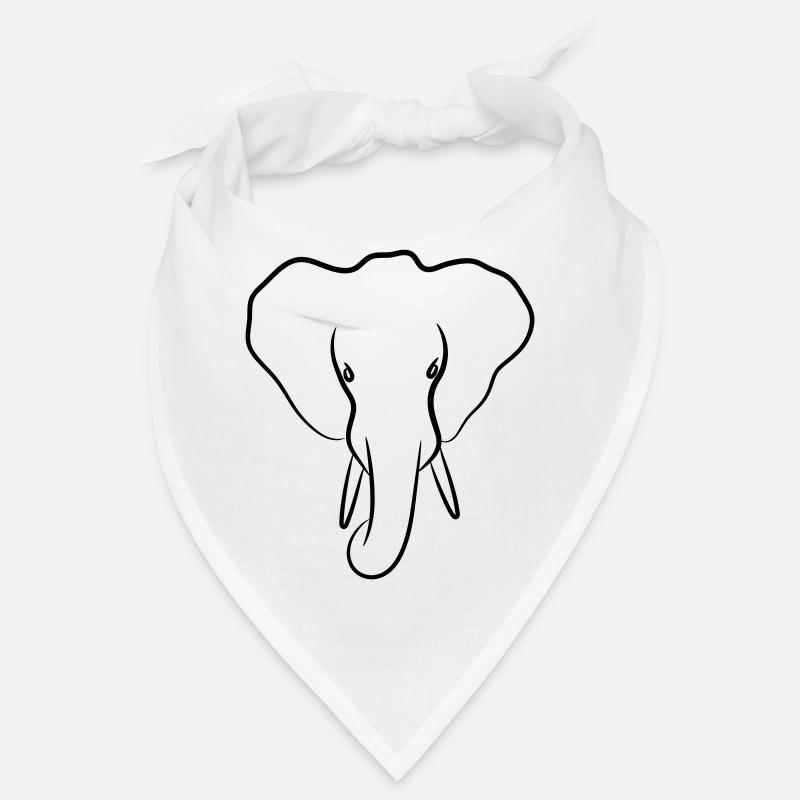 Elefant Bandana