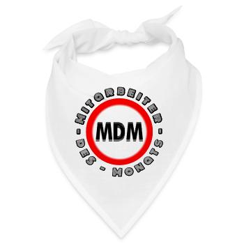 Auszeichnung & Anerkennung Mitarbeiter des Monats - Bandana - Weiß - Vorne