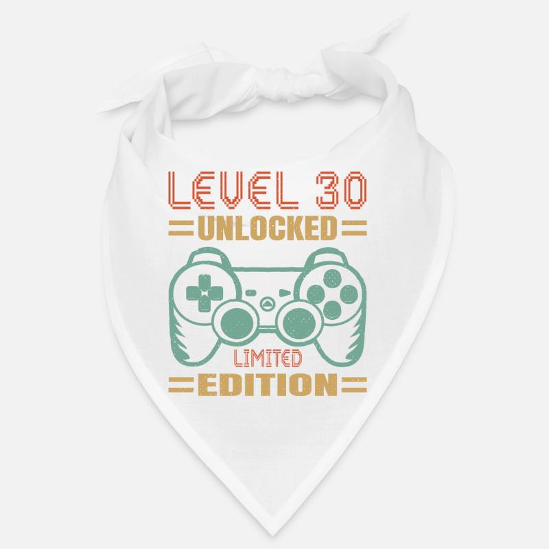 Birthday Level 30 Unlocked Bandana