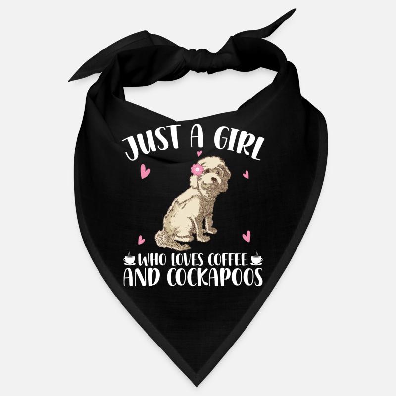 Cockapoo Girls Bandana