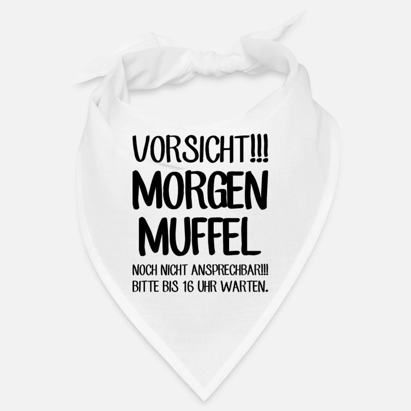 Morgenmuffel - Noch nicht ansprechen Bitte warten Bandana