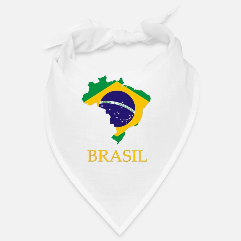 Brasil - Bandana - blanc