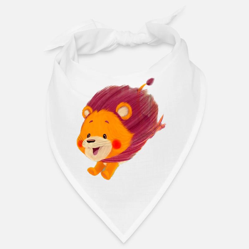 Lio Löwe springt Bandana