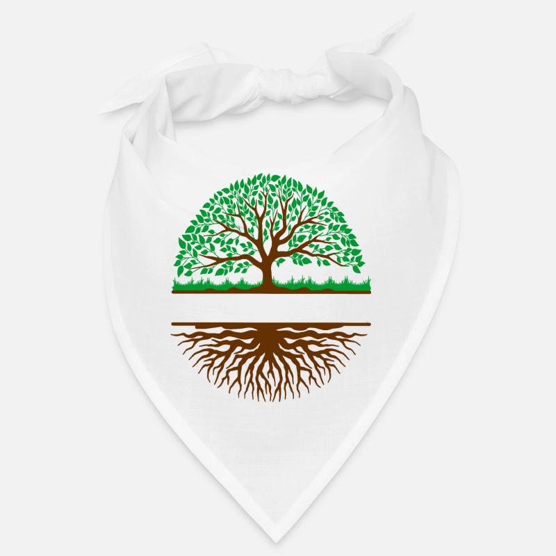 Bannière arbre à racines 3 Bandana