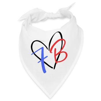 7B - Bandana - Weiß - Vorne