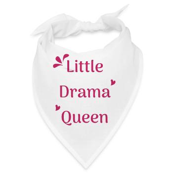 Little Drama Queen - Bandana - Weiß - Vorne