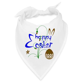 happy Easter Osterfest - Bandana - Weiß - Vorne