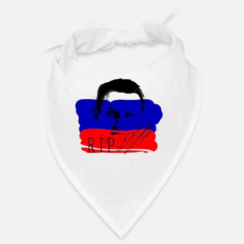 Navalny,héros, Russie, déchirure, drapeau Bandana