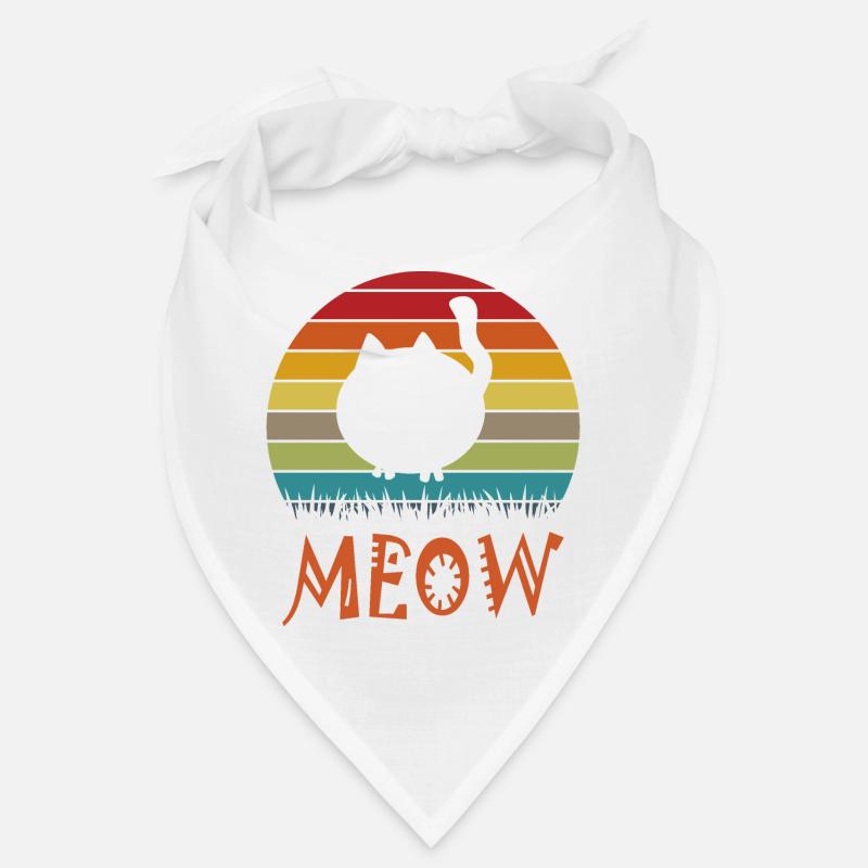 Drôle de chat mignon Bandana