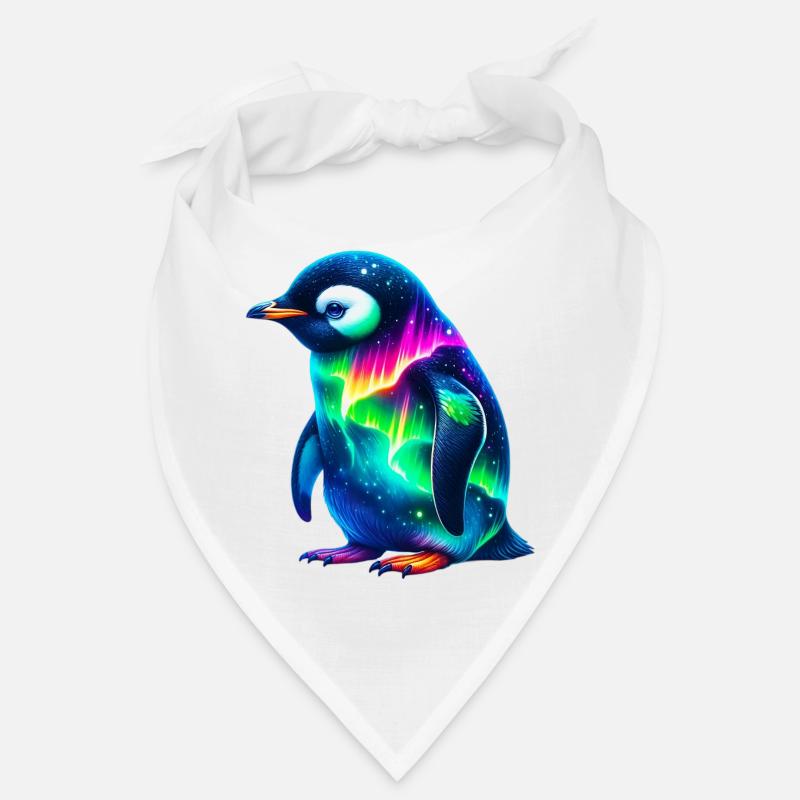 Aurora Borealis Pinguin Bandana