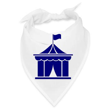 zirkus - Bandana - Weiß - Vorne