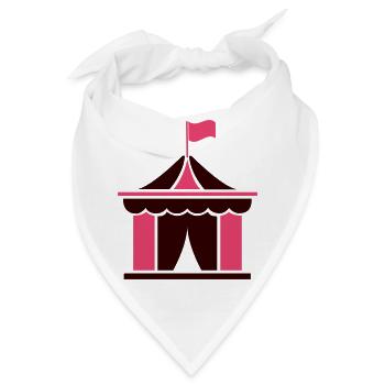 zirkus - Bandana - Weiß - Vorne