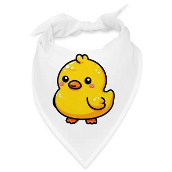 Ente Ente Ente Ente Ente - Bandana - Weiß - Vorne