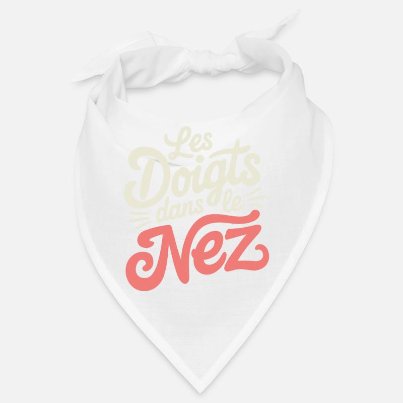 Les doigts dans le nez Bandana