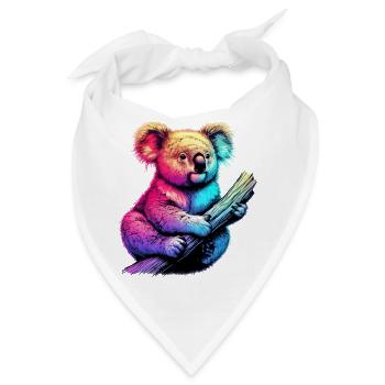 Koala - Bandana - Weiß - Vorne