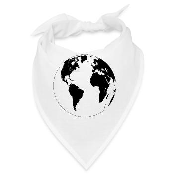 One World 2 - Bandana - Weiß - Vorne